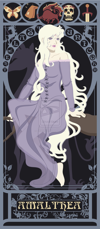 Illustration for article titled Lovely Art Nouveau Portraits of the 1980s' Greatest Fantasy Heroines